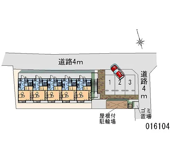 茅ヶ崎市萩園 月極駐車場